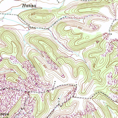 United States Geological Survey Aspen Hill, TN (1948, 24000-Scale) digital map