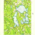 United States Geological Survey Assawompset Pond, MA (1948, 24000-Scale) digital map