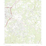 United States Geological Survey Athens East, GA (2020, 24000-Scale) digital map