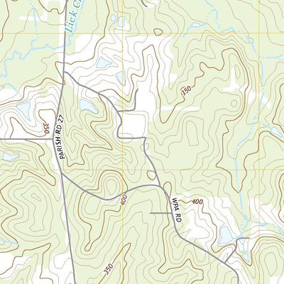 United States Geological Survey Athens, LA (2020, 24000-Scale) digital map