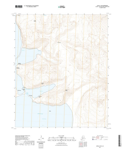 United States Geological Survey Atka D-1 SW, AK (2021, 25000-Scale) digital map