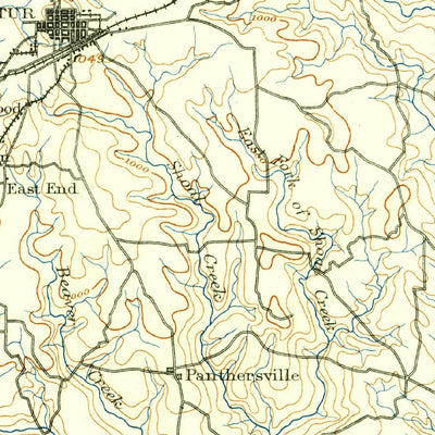 United States Geological Survey Atlanta, GA (1888, 125000-Scale) digital map