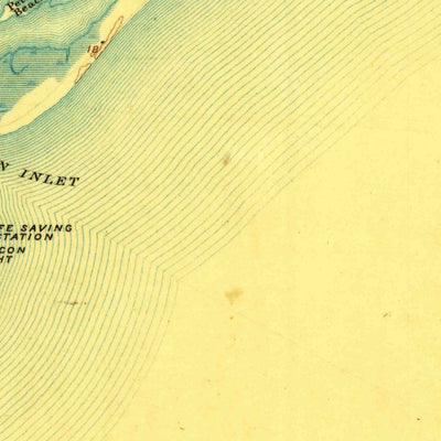 United States Geological Survey Atlantic City, NJ (1887, 62500-Scale) digital map