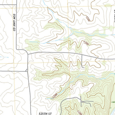 United States Geological Survey Atlantic SW, IA (2022, 24000-Scale) digital map