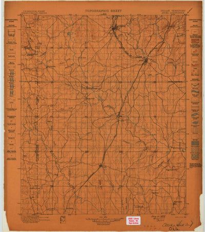 United States Geological Survey Atoka, OK (1899, 125000-Scale) digital map