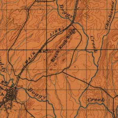 United States Geological Survey Atoka, OK (1899, 125000-Scale) digital map
