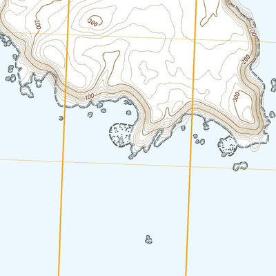 United States Geological Survey Attu A-1 SW, AK (2021, 25000-Scale) digital map