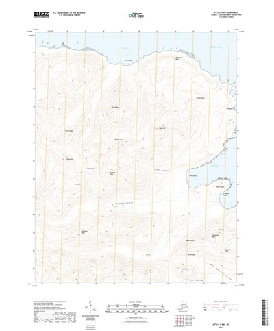 United States Geological Survey Attu C-3 NW, AK (2021, 25000-Scale) digital map