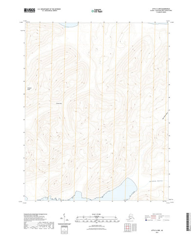 United States Geological Survey Attu C-4 NW, AK (2021, 25000-Scale) digital map