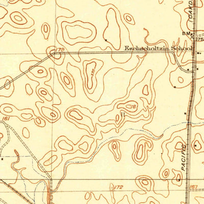 United States Geological Survey Atwater, CA (1918, 31680-Scale) digital map