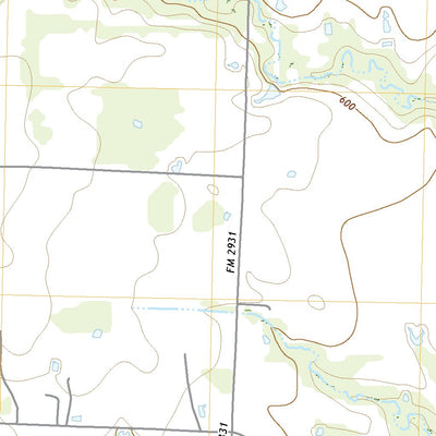United States Geological Survey Aubrey, TX (2022, 24000-Scale) digital map