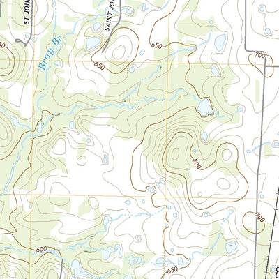 United States Geological Survey Aubrey, TX (2022, 24000-Scale) digital map