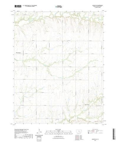 United States Geological Survey Augusta SE, KS (2022, 24000-Scale) digital map
