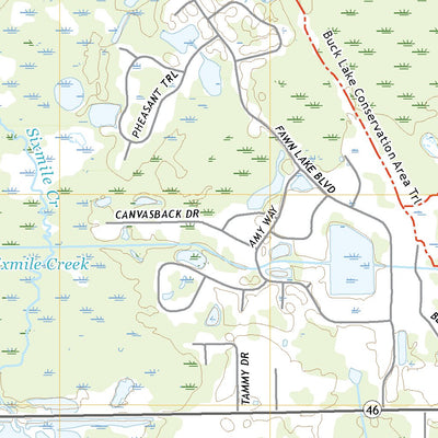United States Geological Survey Aurantia, FL (2021, 24000-Scale) digital map