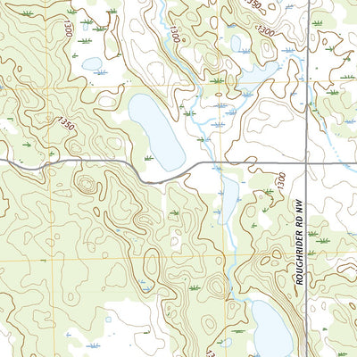 United States Geological Survey Aure, MN (2022, 24000-Scale) digital map
