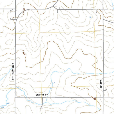 United States Geological Survey Aurelia, IA (2022, 24000-Scale) digital map
