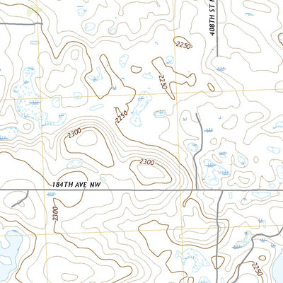 United States Geological Survey Aurelia, ND (2020, 24000-Scale) digital map