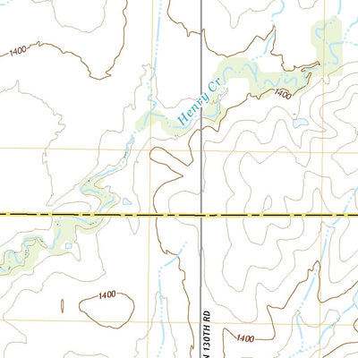 United States Geological Survey Aurora SW, KS (2022, 24000-Scale) digital map