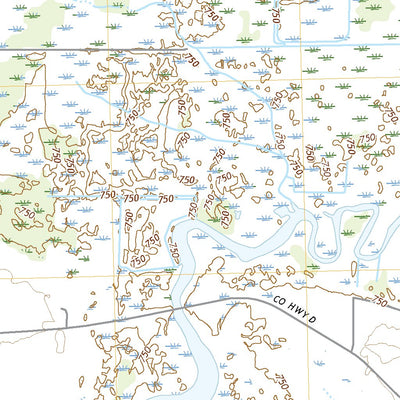 United States Geological Survey Auroraville, WI (2022, 24000-Scale) digital map