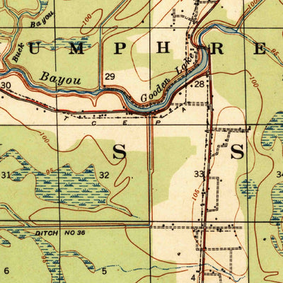 United States Geological Survey Auter, MS (1940, 62500-Scale) digital map