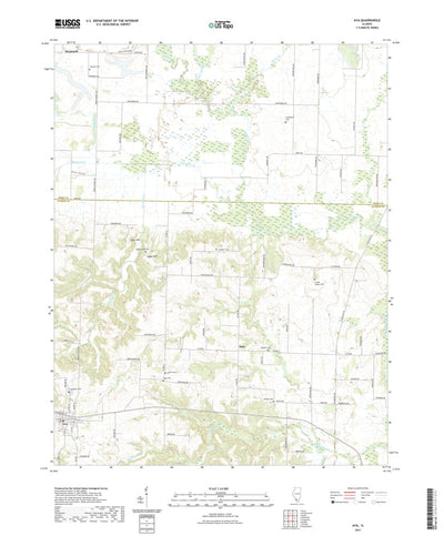 United States Geological Survey Ava, IL (2021, 24000-Scale) digital map
