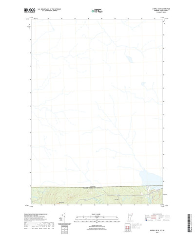 United States Geological Survey Averill OE N, VT (2021, 24000-Scale) digital map