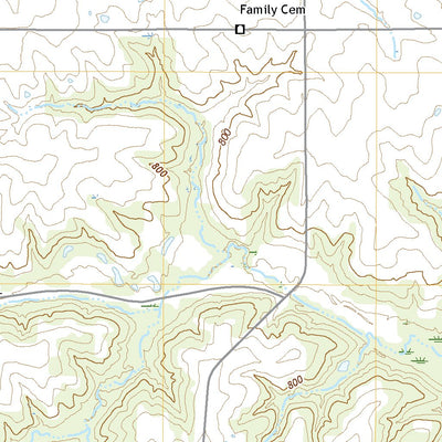 United States Geological Survey Avery, IA (2022, 24000-Scale) digital map