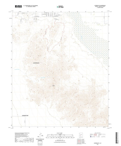 United States Geological Survey Avondale SE, AZ (2021, 24000-Scale) digital map