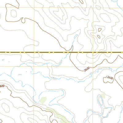 United States Geological Survey Ayer Spring NE, MT (2020, 24000-Scale) digital map