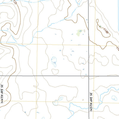 United States Geological Survey Ayr NW, ND (2020, 24000-Scale) digital map