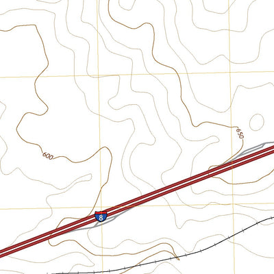 United States Geological Survey Aztec SE, AZ (2021, 24000-Scale) digital map