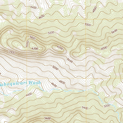 United States Geological Survey Baboquivari Peak, AZ (2021, 24000-Scale) digital map