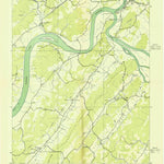 United States Geological Survey Bacon Gap, TN (1936, 24000-Scale) digital map