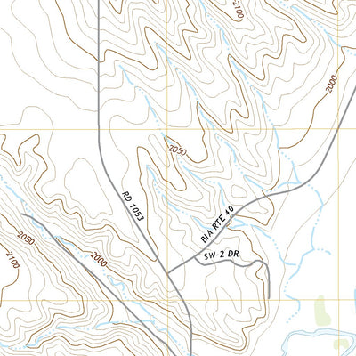 United States Geological Survey Badger Creek, MT (2020, 24000-Scale) digital map