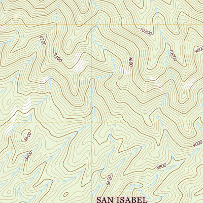 United States Geological Survey Badito Cone, CO (2022, 24000-Scale) digital map