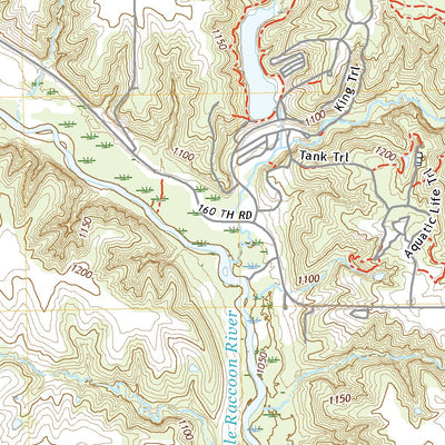United States Geological Survey Bagley, IA (2022, 24000-Scale) digital map