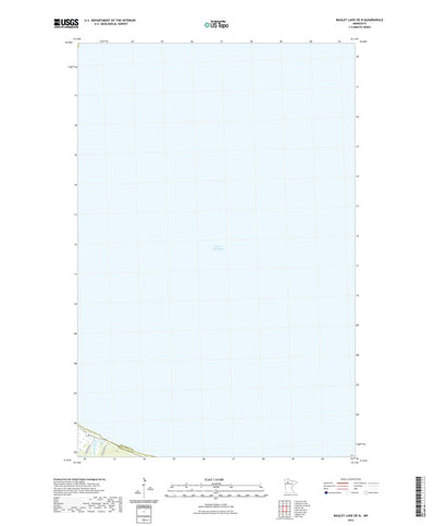 United States Geological Survey Bagley Lake OE N, MN (2022, 24000-Scale) digital map