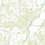 United States Geological Survey Bahner, MO (2021, 24000-Scale) digital map
