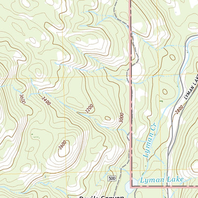 United States Geological Survey Bailey Creek, WA (2020, 24000-Scale) digital map