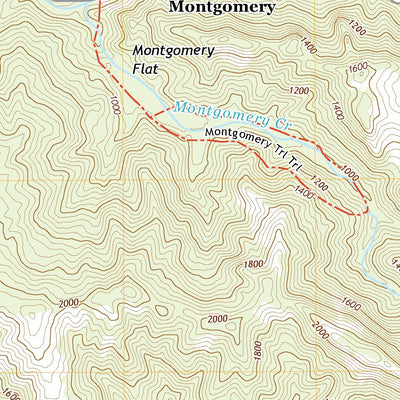 United States Geological Survey Bailey Ridge, CA (2021, 24000-Scale) digital map