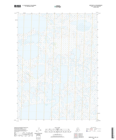 United States Geological Survey Baird Inlet A-3 SW, AK (2020, 25000-Scale) digital map