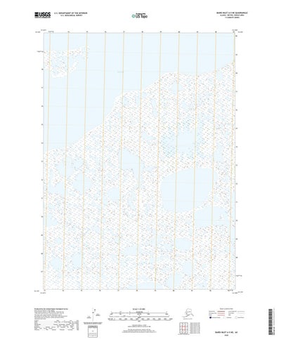 United States Geological Survey Baird Inlet A-5 NE, AK (2020, 25000-Scale) digital map