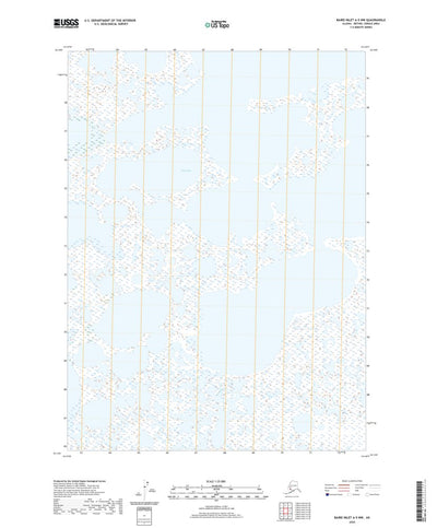 United States Geological Survey Baird Inlet A-5 NW, AK (2020, 25000-Scale) digital map