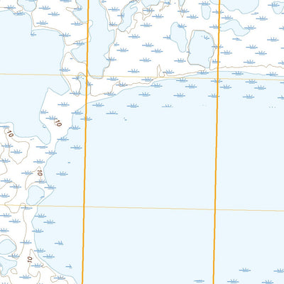 United States Geological Survey Baird Inlet B-5 NE, AK (2020, 25000-Scale) digital map
