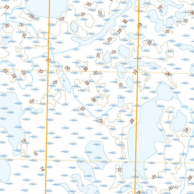 United States Geological Survey Baird Inlet B-5 NE, AK (2020, 25000-Scale) digital map