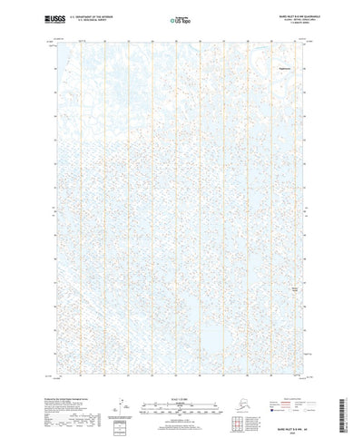 United States Geological Survey Baird Inlet B-8 NW, AK (2020, 25000-Scale) digital map