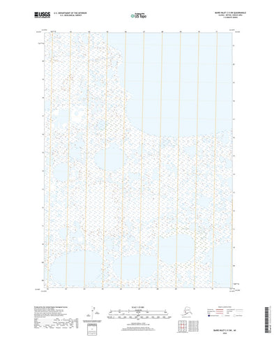 United States Geological Survey Baird Inlet C-5 SW, AK (2020, 25000-Scale) digital map