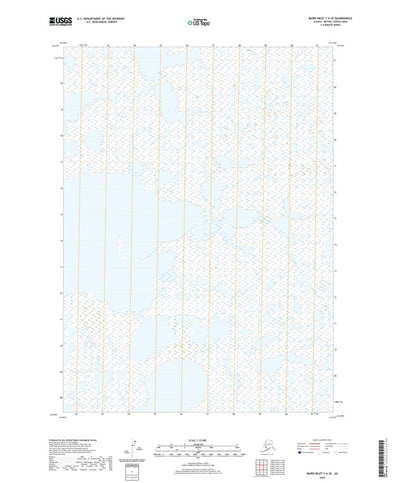 United States Geological Survey Baird Inlet C-6 SE, AK (2020, 25000-Scale) digital map