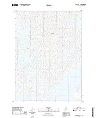 United States Geological Survey Baird Inlet C-7 NE, AK (2020, 25000-Scale) digital map