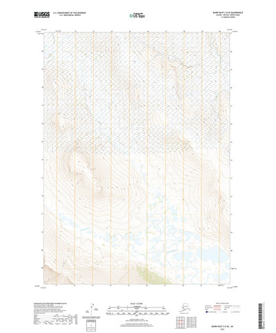 United States Geological Survey Baird Inlet C-8 SE, AK (2020, 25000-Scale) digital map